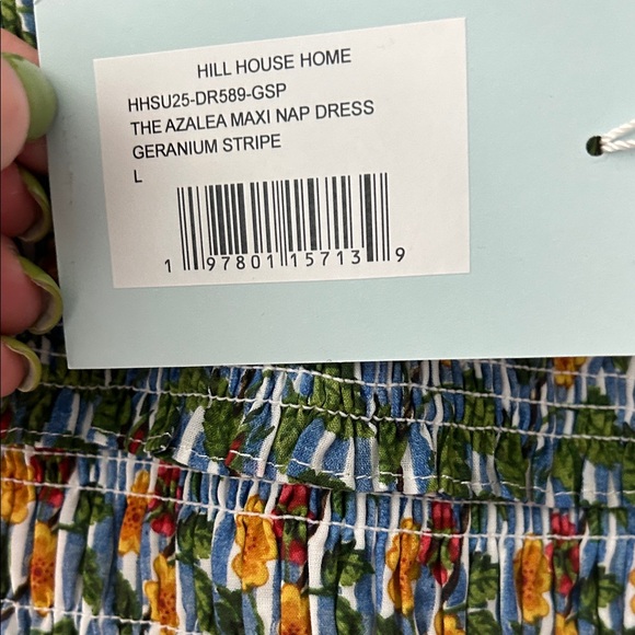 Hill House 	
The Azalea Maxi Nap Dress - Geranium Stripes - Picture 3 of 8